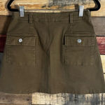 Wild Honey  Olive Green‎ Cargo Style Skirt Size Medium Photo 0