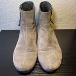 Dansko  Gray Suede Leather Otis Ankle Boots Womens Size‎ 9.5 Side Zipper Slip-On Photo 2
