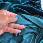 Lovers + Friends  Andie Mini Dress Deep Teal Velvet Photo 10