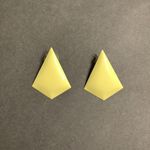 Vintage 80s funky earrings Photo 0