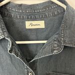 Rowan Women’s Denim Short Sleeve Button Photo 4