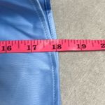 Something New XL Blue Tiered Ruffle Mini Skirt Zip Closure Stretch New Preppy Photo 9