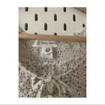 White Kerry Cassill dotted romper Photo 3