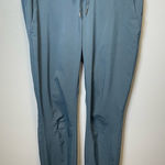 Athleta Women's Midtown Ankle Drawstring Teal/Blue Pants Size 2 Photo 0