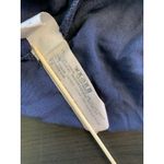 Brandy Melville  Faux Wrap Blouse Navy Blue Tie Back Concert Festival Cute Top‎ Photo 5