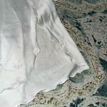 None Vintage floral dainty Elegant White Slip nightie size medium Photo 1