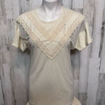 Isaac Mizrahi Tan blouse Photo 0