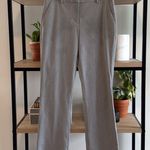 EXPRESS Columnist Boot Mid-Rise Gray Heather Woven Career Dress Pant Trouser, 6 Photo 0