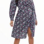 Fashion Union  ASOS Wrap Midi Dress with Side Tie in Vintage Floral NWT Photo 0