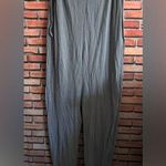 ZARA  Gray Relaxed Fit Jumpsuit with Wide-Leg Design Photo 0
