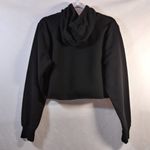 1994 Clothing Black Crop Hooded Sweatshirt Working Girl Graphic Size L Size L Photo 6
