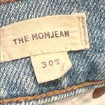 Madewell  mom jeans Light Blue‎ High Rise Distressed Jeans 30T Photo 4