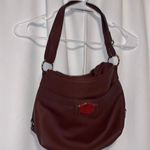Rosetti maroon leather crossbody shoulder bag Photo 0