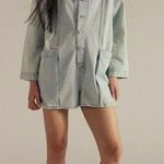 Free People NWOT /We the Free Maggie Denim Shortalls Photo 0