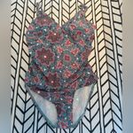 Love Your ASSETS by Sara Blakey SPANX Mandala Print One Piece Swimsuit size XL Blue Photo 2