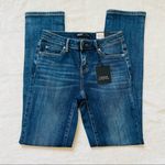 Simply Vera  Wang high rise straight leg denim jean Photo 0