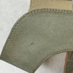 Miz Mooz Miz‎ Mooz New York City Cienna Sage Green Leather Cutout Ankle Strap Sandals 9.5 Photo 11