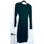 Pink queen green knit cut out bodycon dress Size M Photo 4