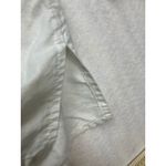 Tuli Spirit of Africa White Embroidered Elephant Long Sleeve Button Up Women XL Photo 6