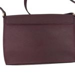Kate Spade Maroon Leather Envelope Crossbody Bag Photo 2