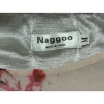 Naggoo Womens Pink Floral Mini Dress Size‎ Medium Floral Beach Party Wedding Photo 4