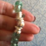 Links of London crystal faceted beaded bracelet with real silver elasticized Photo 1