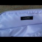 NWT Lancôme lavender sparkling zip closure cosmetic bag pouch, size 10x6 Purple Photo 3