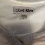 Calvin Klein  tiered shirt dress in ivory sz 14 Photo 3