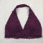 Gilly Hicks : Plum Lace Halter Bra Photo 0