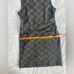 Sharagano  Sleeveless‎ Dress Gray/White Size 6 Photo 5