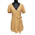 Billabong NEW Hot Tropics Mini Floral Print Wrap Dress Size XXL Photo 1