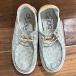 Hey Dude  Gray and Tan Patterned Shoes Photo 0