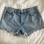 AGOLDE Parker High Rise Denim Shorts Featival Casual Beach Photo 1