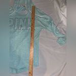 Victoria's Secret  Light Blue Hoodie PINK hoodie sz XS Photo 3