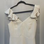 Amanda Uprichard  Gimlet Ivory Romper Size Medium Photo 8