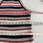 Gap  Sweater Tank Top Sz Small Striped Nautical Sleeveless Beach Bohemian Retro Photo 11