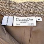 Christian Dior Vintage Separates Wool Pencil Skirt 4 Tan Brown Photo 4