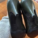 Bally vintage Women's Dark Green Leather Heels Size 6.5 Photo 5