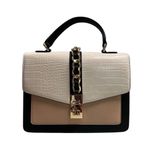 ALDO  Dallamaraen Women’s‎ Top Handle Crossbody New Without Tags Black Tan Cream Photo 0