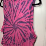 Free People Movement Tie Dye Love Yoga Crop Tank Top Pink Purple Size M Photo 3