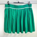 MTA Sport Pleated Green A-Line Tennis Athletic Skort Skirt Women's 1X Photo 2