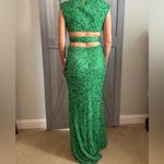 Mac Duggal style # 10919 Green Sequin Prom Dress New with tags. Only tried on Photo 2