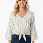 Lavender Field medium bell sleeve boho blouse Photo 0