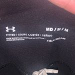 Under Armour Heat Gear Fitted Black Jogger Style Athletic Running Leggings Photo 8