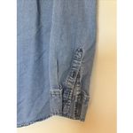 Banana Republic  Blue Chambray Casual Coast Button Front Shirt Womens Medium Tall Photo 3