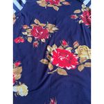 LuLaRoe Luloroe Women's High Low Long‎ Sleeve Rose Floral Design Size Medium Photo 9