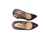 Cosmopolitan ✨ 4" Lace Sz 7.5 Heels Black/Tan✨ Photo 3