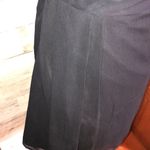 David's Bridal David’s bridal bridesmaids dress black one shoulder knee high dress 4 chiffon Photo 3