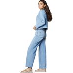 DL1961 Vika frayed denim jacket Size Large Photo 3