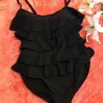 Aqua Green Ruffle One Piece Swimwear Photo 2